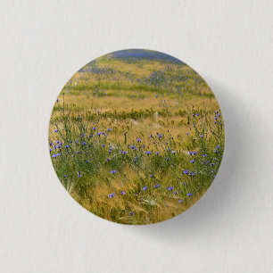 Kornblumenfeld button