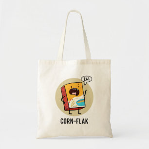 Kornflache Sassy Cereal Pun Tote Beutel Tragetasche