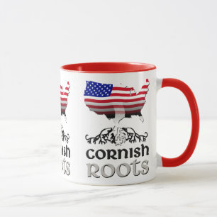 Kornische amerikanische Herkunfts-Wurzeln Tasse