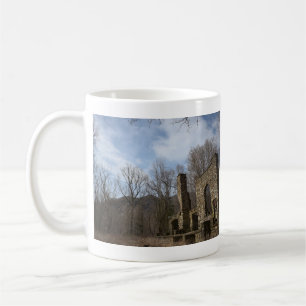 Kornische Anwesen-Ruinen Kaffeetasse