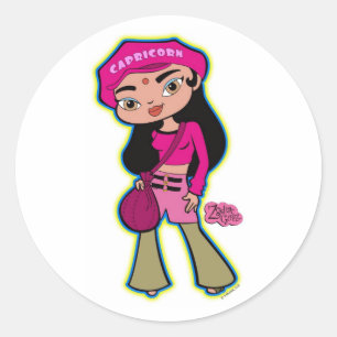 Kornkleber Runder Aufkleber