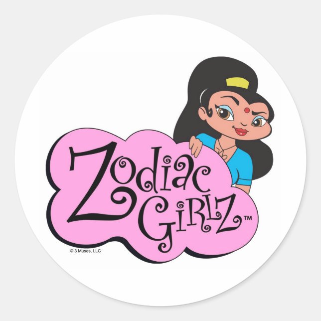 Kornkleber Runder Aufkleber (Vorderseite)