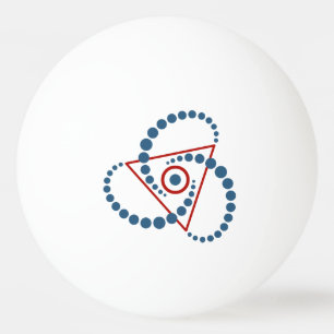 Kornkreis Piktogramm/Kulturkreispiktogramm VI Tischtennisball