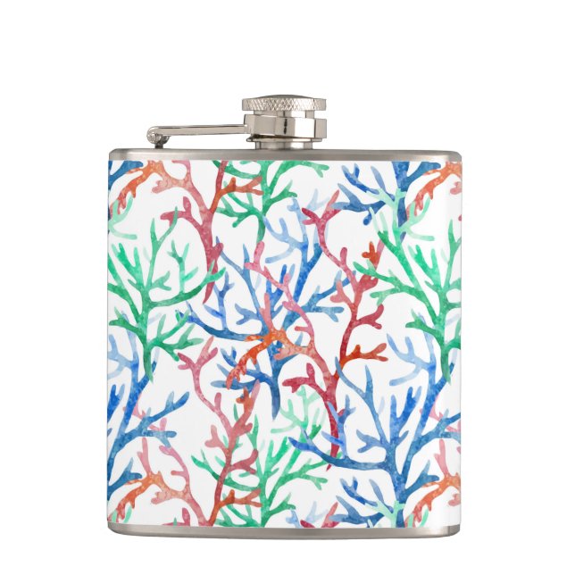 Kornmuster Flachmann (Vorderseite)