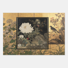 Koromandel Wrapping Paper Flat Sheet Set 3 Geschenkpapier Set