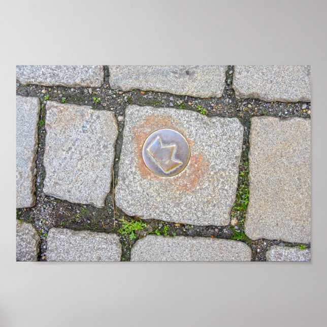 Koronationsweg, Bratislava, Slowakei Poster (Vorne)