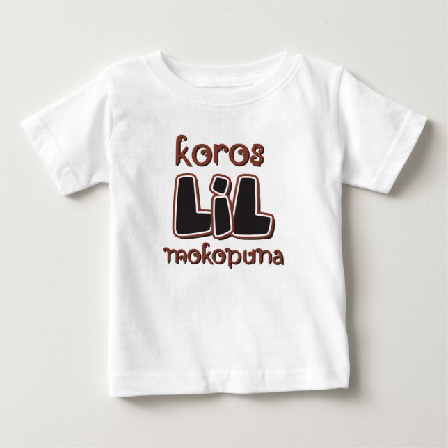 Koros LIL Mokopuna Baby T-shirt (Vorderseite)