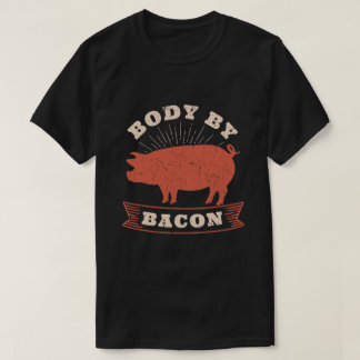 Körper durch Bacon für ketogenetische Ernährung mi T-Shirt