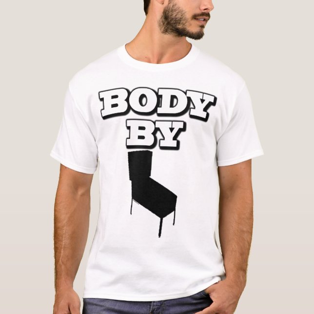 Körper durch Flipperautomaten T-Shirt (Vorderseite)