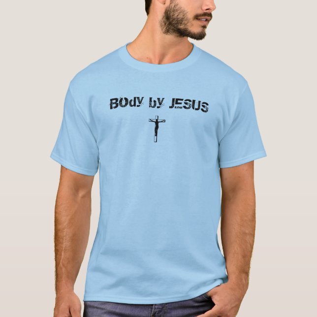 Körper durch JESUS T-Shirt (Vorderseite)