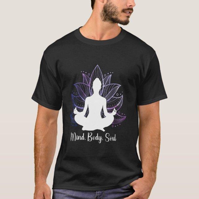 Körper Geist Seele T-Shirt (Vorderseite)