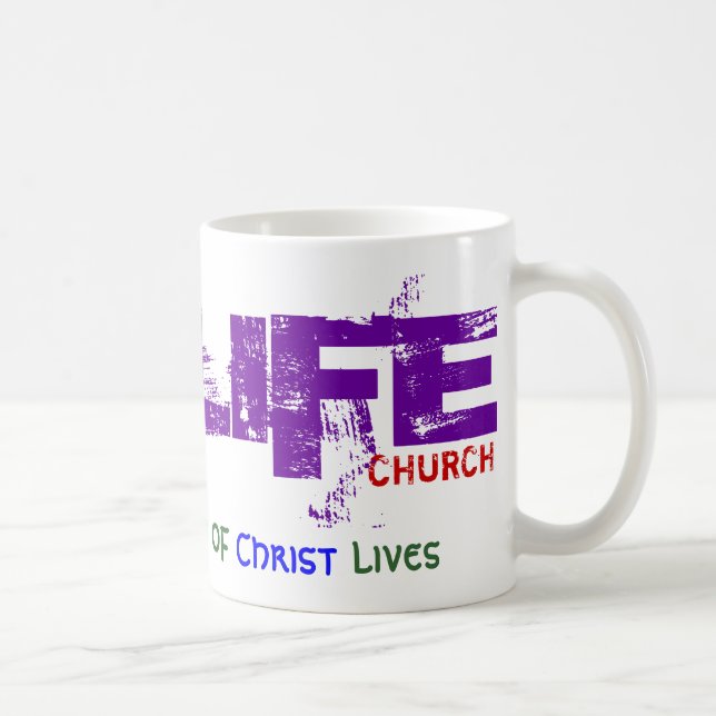 Körper-Leben-Tasse Kaffeetasse (Rechts)