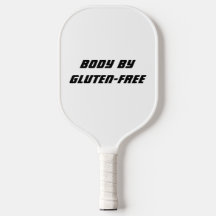 Körper mit glutenfreiem weißem Griff, weiß