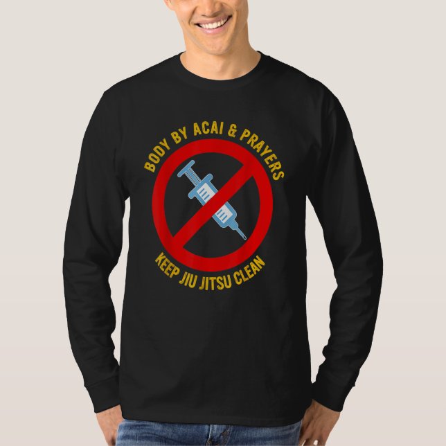 Körper von Acai und Gebete Behalten Jiu Jitsu Clea T-Shirt (Vorderseite)