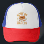 Körper von Bagels Funny jüdisch Hanukkah Donut Ges Truckerkappe<br><div class="desc">hanukkah,  passover, jiddisch, chanukah, jüdisch, menorah, jew, gift, Geburtstag, Bagel</div>
