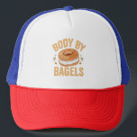 Körper von Bagels Funny jüdisch Hanukkah Donut Ges Truckerkappe<br><div class="desc">hanukkah,  passover, jiddisch, chanukah, jüdisch, menorah, jew, gift, Geburtstag, Bagel</div>