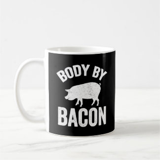 Körper von Speckschweinen Liebhaber Kaffeetasse
