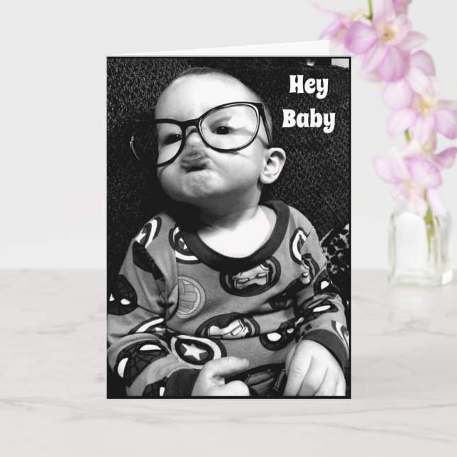 KÖRPERBABY ***WOLL ZU SMOCH*** LIEBE CARD KARTE (Orchidee)