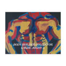 KÖRPERBUILDER SAMMLER KARTEN VON PAULA REILLY.