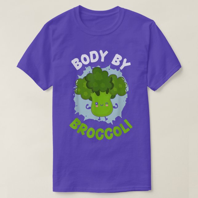 Körpergewicht Broccoli Gemüsepflanze Veganes Brocc T-Shirt (Design vorne)