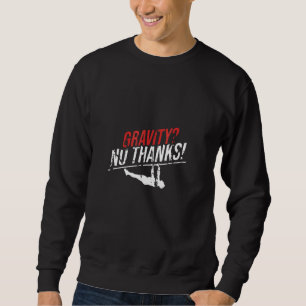 Körpergewichts Workout Calisthenics Sweatshirt