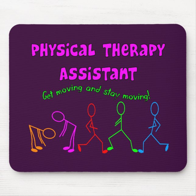 Körperliche Therapie-Assistenten-Geschenke Mousepad (Vorne)