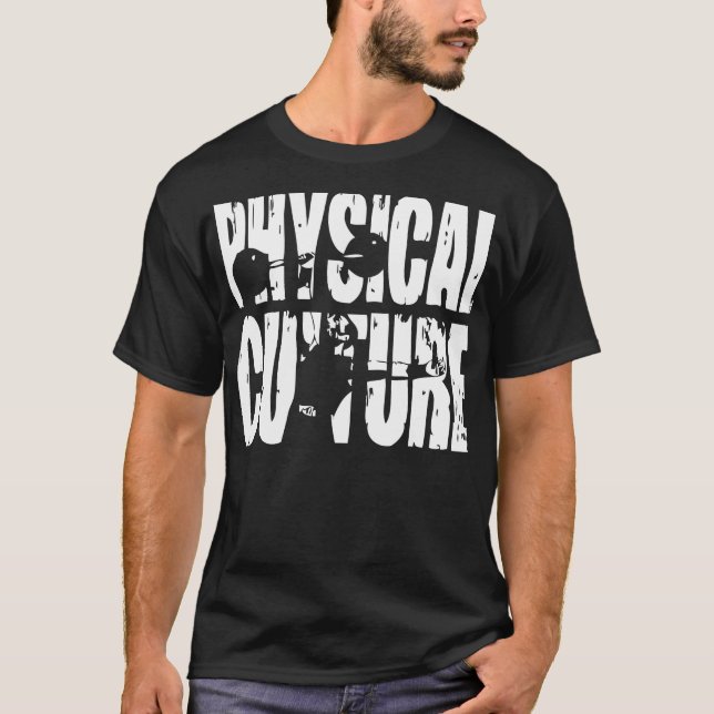 Körperlicher Kultur-ZirkusStrongman - dunkles T-Shirt (Vorderseite)