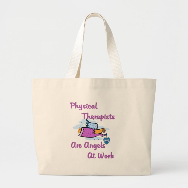 Körperlicher Therapeut-Taschen-Tasche Jumbo Stoffbeutel (Vorne)