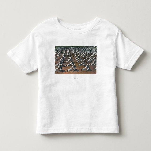Körperlicher Trainingskurs für Neuzugänge - Kleinkind T-shirt (Vorderseite)