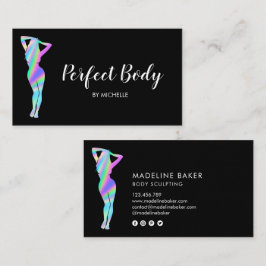 Körpermodellierung Fitness Waist Trainer Holografi Visitenkarte