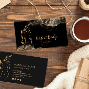 Körpermodellierung Wellness Kosmetik Schönheitspfl Visitenkarte