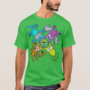Korpion und Frosch, die eine Verteidiger angreifen T-Shirt