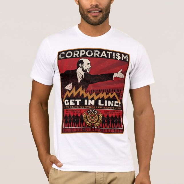 Korporativismus-Shirt T-Shirt (Vorderseite)