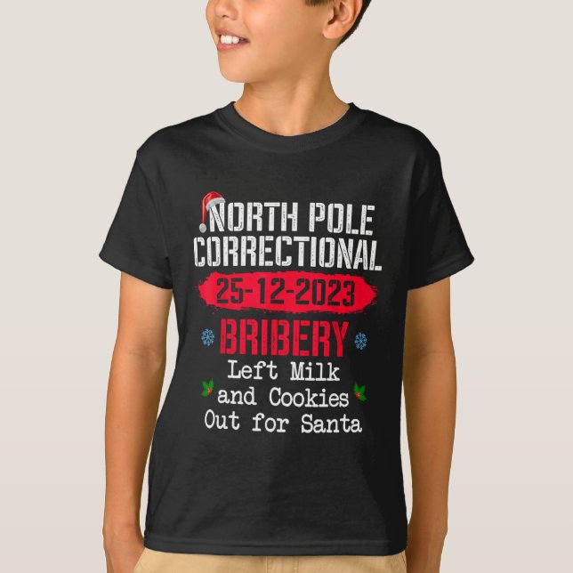 Korrekte Bestechung am Nordpol Verlassen Milchkeks T-Shirt (Vorderseite)