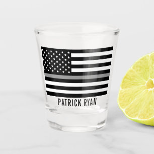 Korrekter Name der blauen Linie, amerikanischer Na Schnapsglas