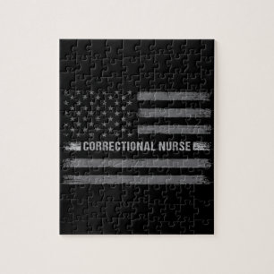 Korrektive Krankenversicherung - US-Flagge Vintage