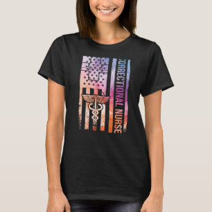 Korrektive Pflege der Gefärbte Krawatte Amerikanis T-Shirt