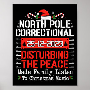 Korrektur am Nordpol Störung der Friedensfamilie Poster