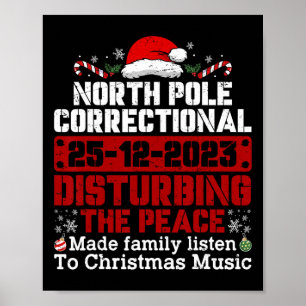 Korrektur am Nordpol Störung der Friedensfamilie Poster