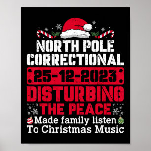 Korrektur am Nordpol Störung der Friedensfamilie Poster