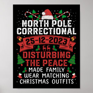 Korrektur des Nordpoles verstörende Friedenskriegs Poster