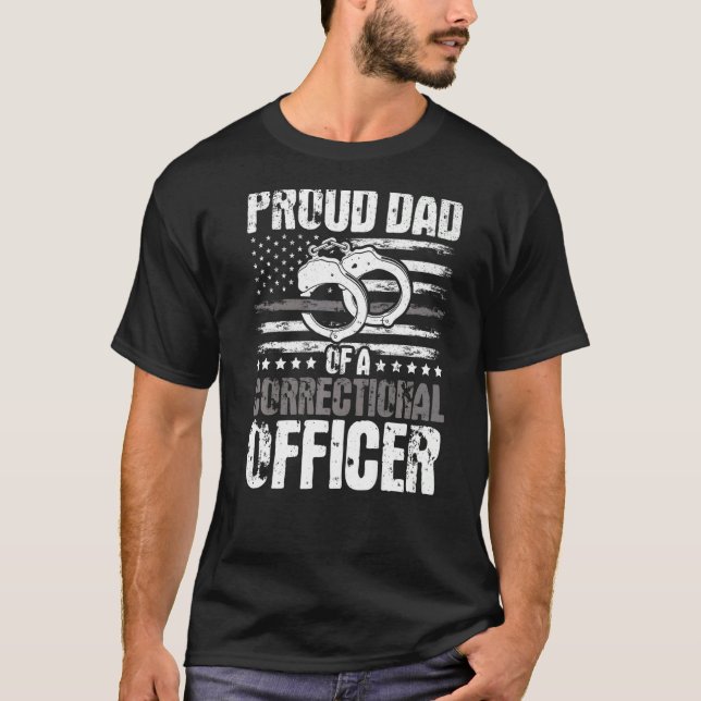 Korrekturhilfe Vater dünne Silber Linie r T-Shirt (Vorderseite)
