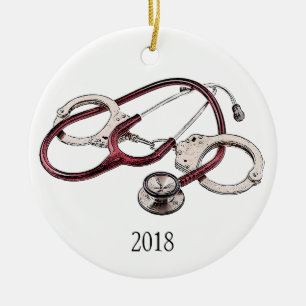 Korrekturkrankenschwester-Verzierung Keramik Ornament