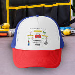 Korrigieren eines jeden Flussdiagramms Truckerkappe<br><div class="desc">Der Fix Anything Flow Chart hat das perfekte Geschenk für den DIY-Ventilator. Personalisieren Sie sich einfach mit Ihrem Namen.</div>
