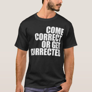 korrigiert werden T-Shirt