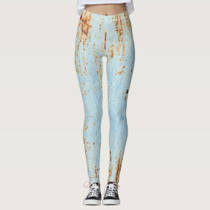 Korrodiertes Metall, Grunge-Textur-Hintergrund. Leggings