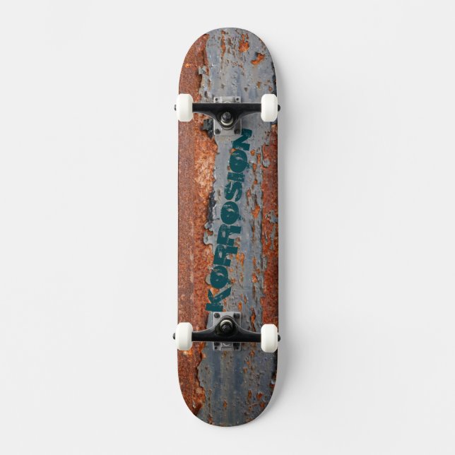 Korrosion Skateboard (Vorderseite)