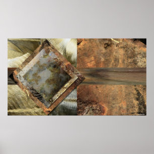 Korrosionsdruck Poster