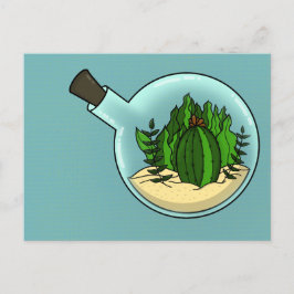 Korsett aus Glas Postkarte