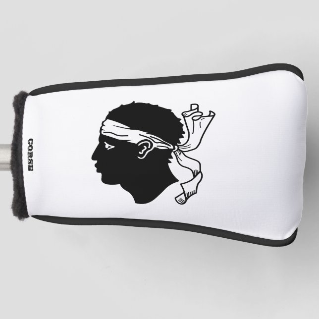 Korsika-Flagge Golf Headcover (Vorderseite)